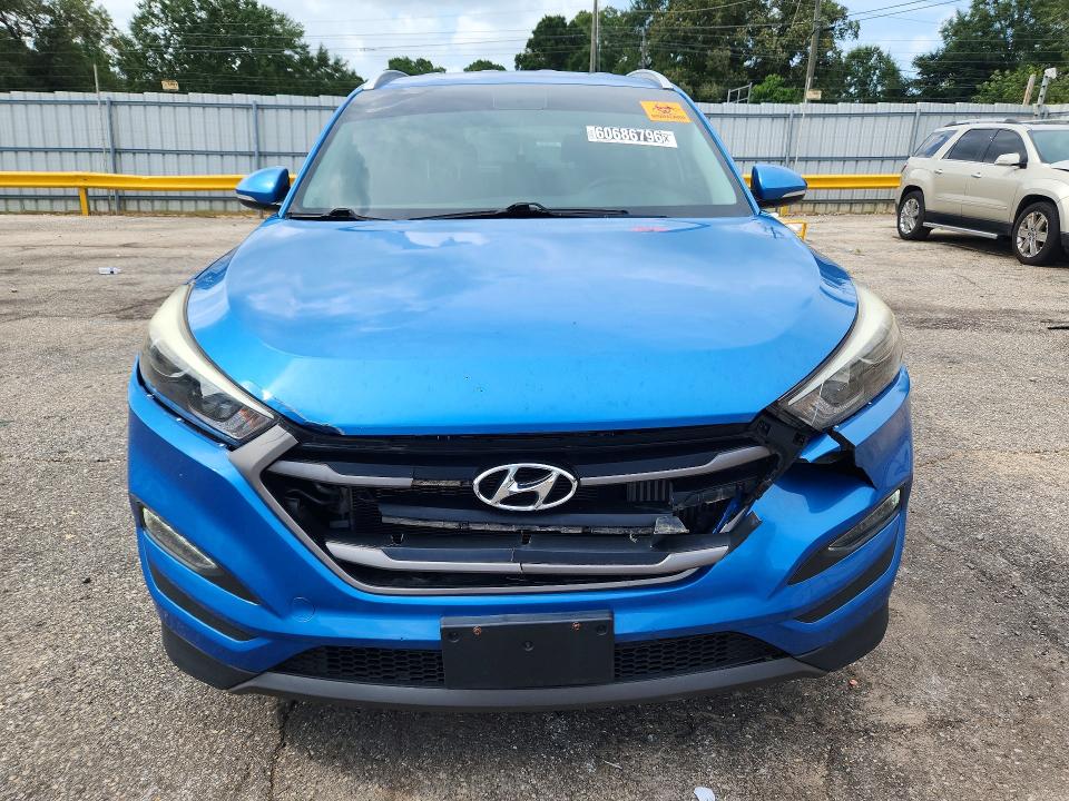2016 Hyundai Tucson VIN KM8J33A21GU095406 COPART salvage auction — FRONT END, Al - Certificate Of Title, sold $250 on 2026-07-28 (photo 5)