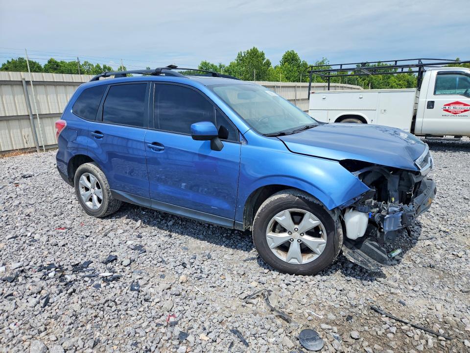 2015 Subaru Forester VIN JF2SJADC7FH425887 COPART salvage auction — FRONT END, Al - Cert Of Title-Salvage Title, sold $600 on 2026-07-14 (photo 4)