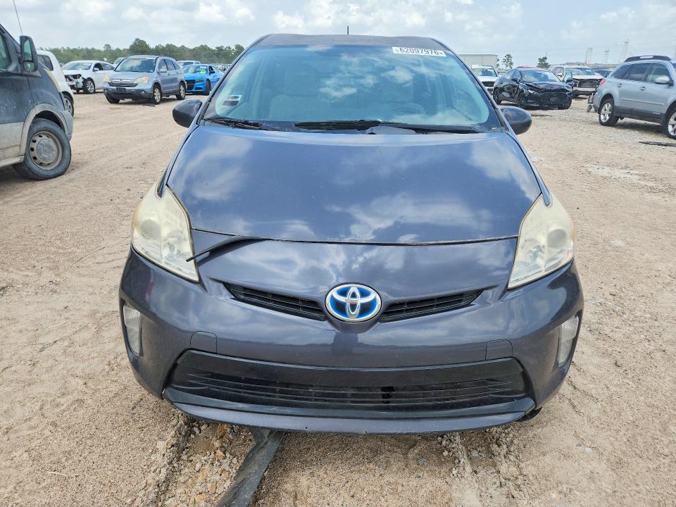 2012 Toyota Prius VIN JTDKN3DU6C1547507 COPART salvage auction — FRONT END, Tx - Cert Of Title-Rebuilt Salvage, sold $225 on 2026-07-28 (photo 5)