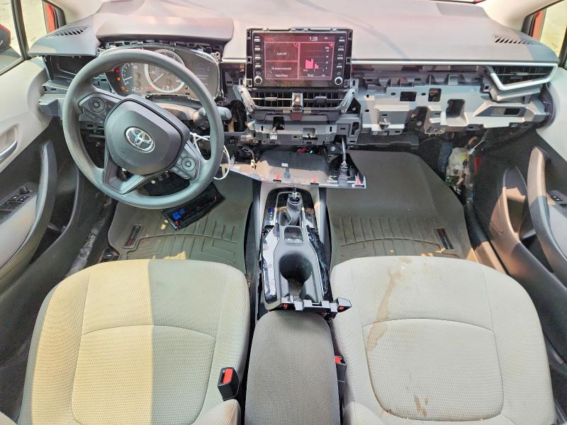 2020 Toyota Corolla VIN 5YFEPRAE0LP057681 COPART salvage auction — WATER/FLOOD, Va - Cert Of Title-Salvage Water, sold $350 on 2026-07-28 (photo 8)
