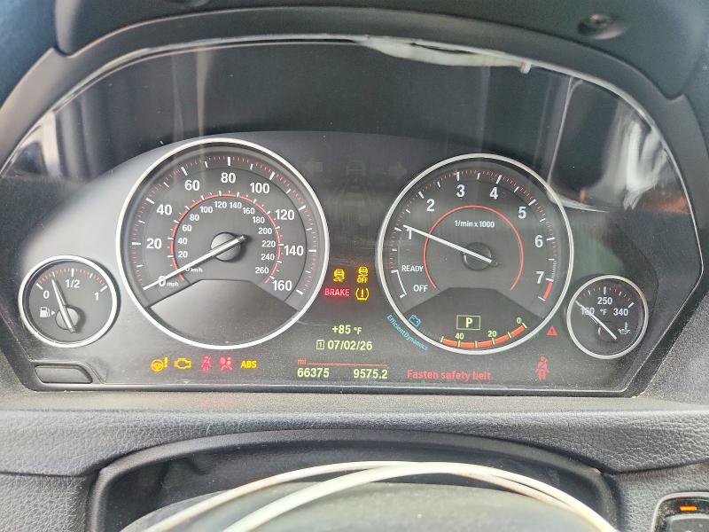 2015 BMW VIN WBA4B3C57FD670258 COPART salvage auction — MINOR DENT/SCRATCHES, Tx - Certificate Of Title, sold $5,300 on 2026-07-16 (photo 9)