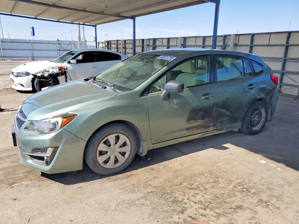 2016 Subaru Impreza VIN JF1GPAA68GG319477 COPART salvage auction — SIDE, Nm - Cert Of Title-Salvage, sold $1,850 on 2026-07-31 (photo 1)