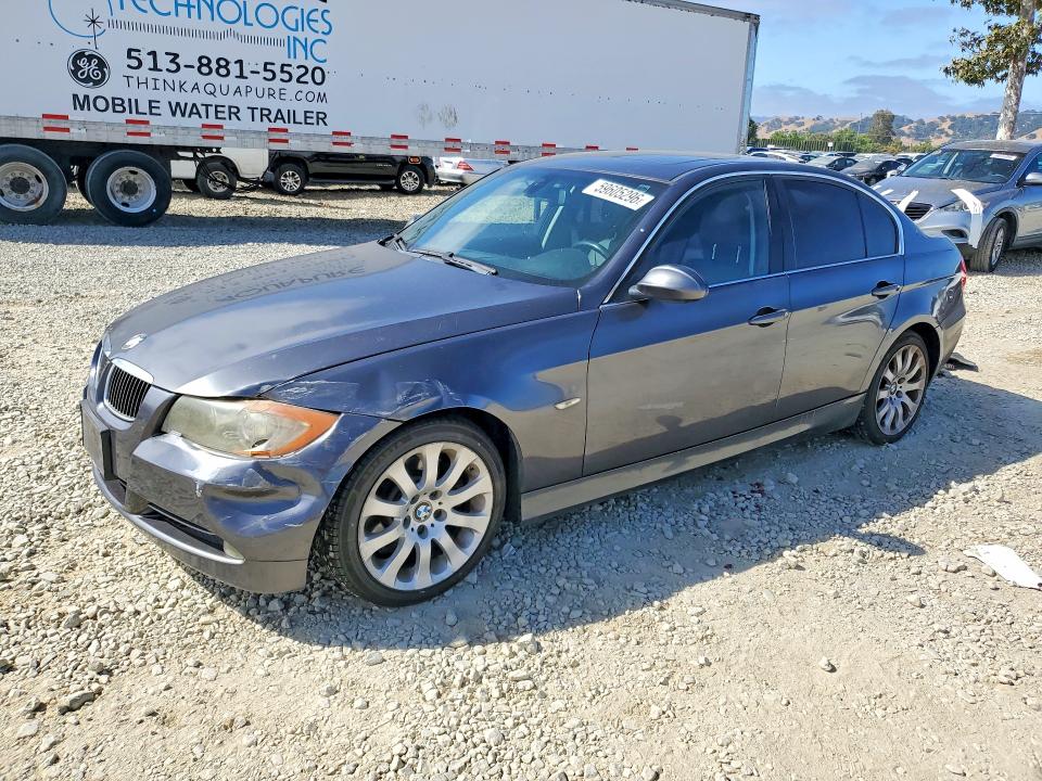 2006 BMW 3er VIN WBAVB33556KR75399 COPART salvage auction — FRONT END, Ca - Salvage Certificate, sold $450 on 2026-07-14 (photo 1)