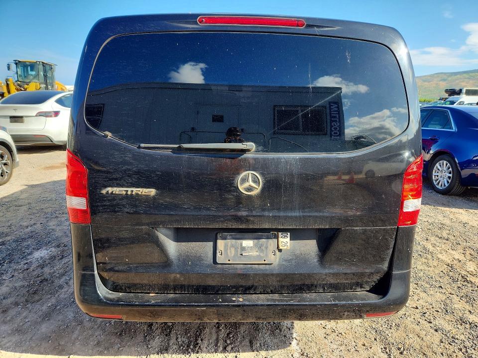 2017 Mercedes-benz Metris VIN WD4PG2EE4H3284159 COPART salvage auction — WATER/FLOOD, Hi - Certificate Of Salvage, sold $350 on 2026-08-31 (photo 6)