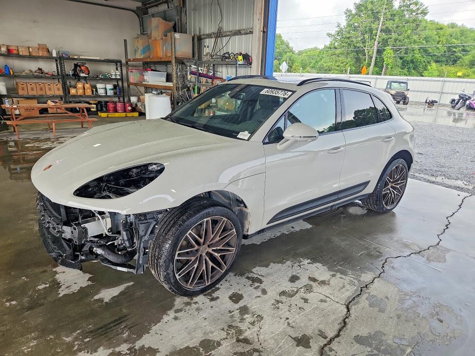 2026 Porsche Macan VIN WP1AA2A57TLB09418 COPART salvage auction — FRONT END, Id - Salvage Certificate Of Title, sold $27,000 on 2026-09-09 (photo 1)