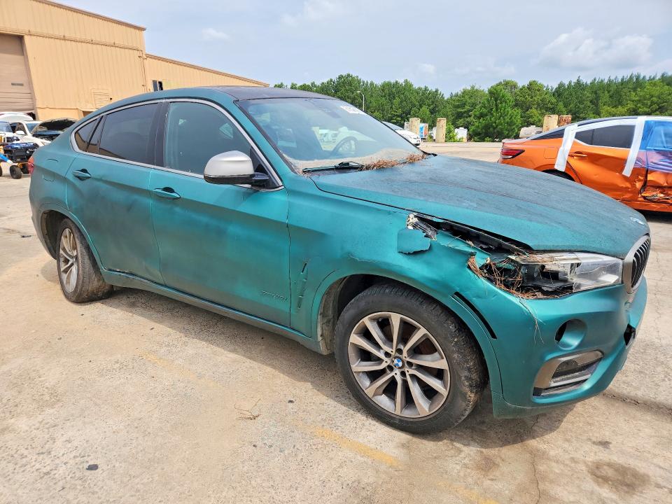 2018 BMW X6 VIN 5UXKU0C52J0G69717 COPART salvage auction — FRONT END, Az - Certificate Of Title, sold $2,350 on 2026-07-31 (photo 4)