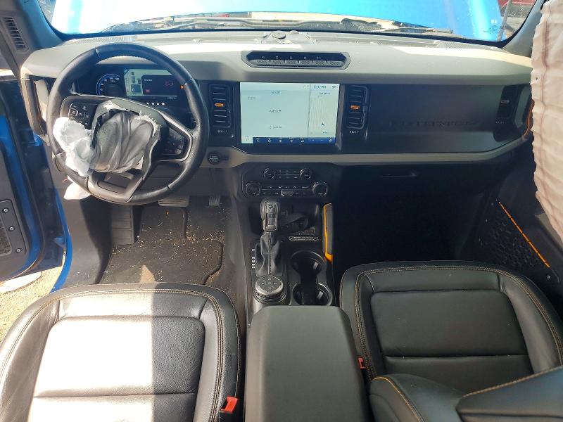 2021 Ford Bronco VIN 1FMEE5DP0MLB09117 COPART salvage auction — FRONT END, Oh - Cert Of Title-Salvage, sold $13,600 on 2026-09-18 (photo 8)