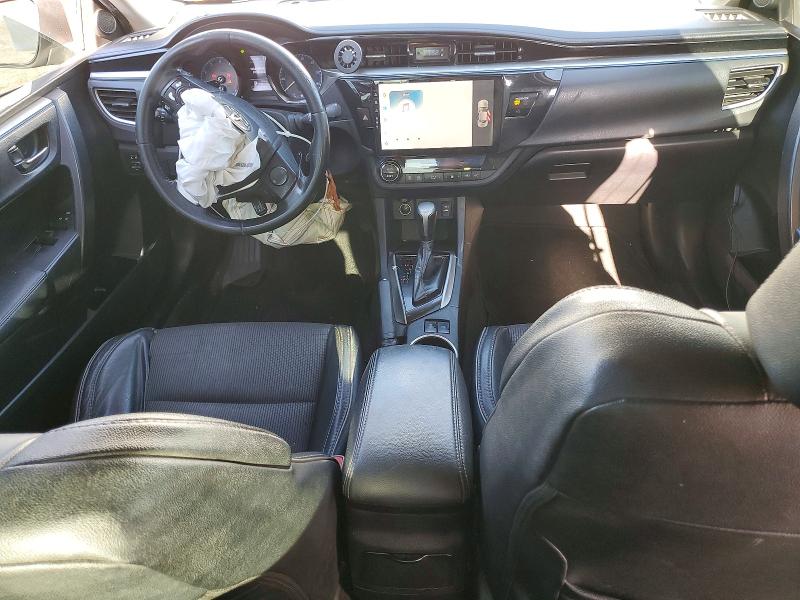 2014 Toyota Corolla VIN 5YFBURHE9EP131880 COPART salvage auction — FRONT END, Ca - Salvage Certificate, sold $1,700 on 2026-07-21 (photo 8)
