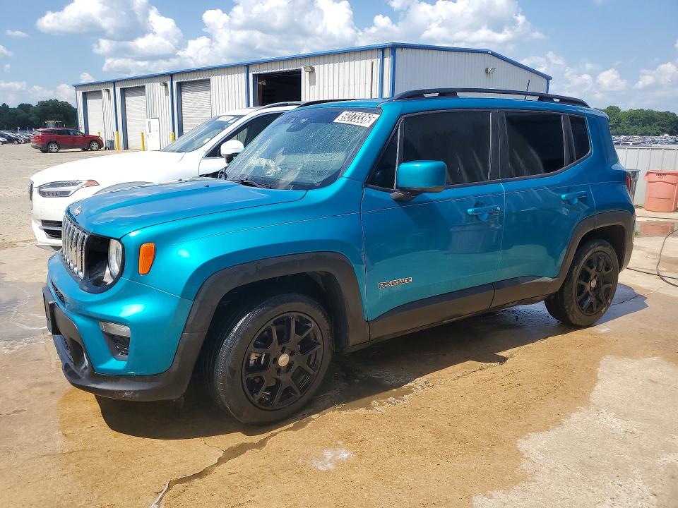 2021 Jeep Renegade VIN ZACNJCBBXMPN10260 COPART salvage auction — MINOR DENT/SCRATCHES, Ar - Certificate Of Title, sold $3,000 on 2026-07-30 (photo 1)