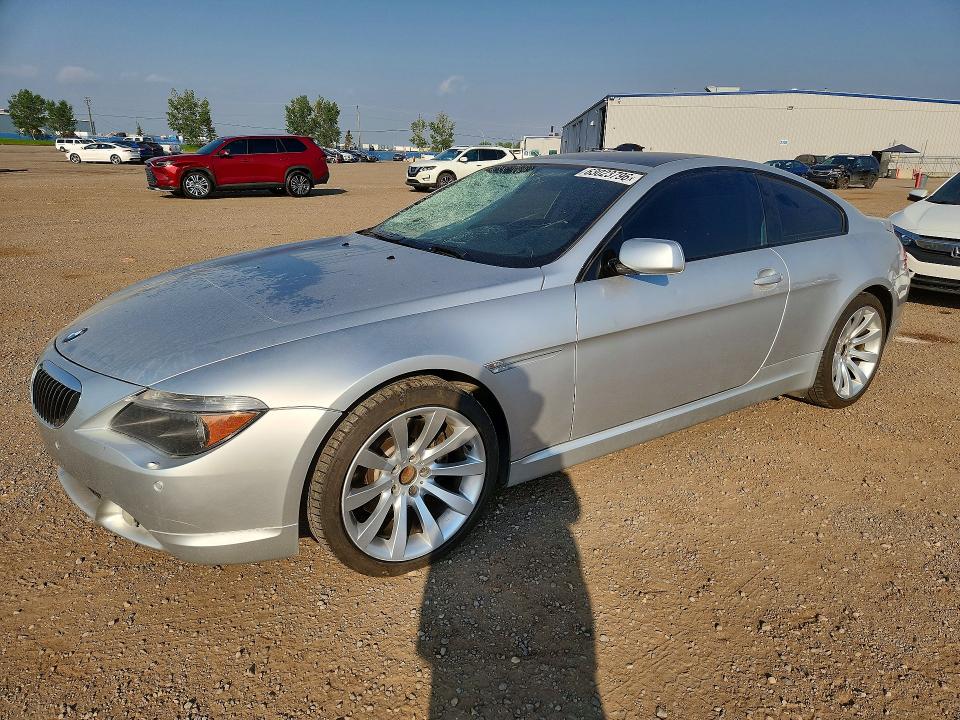 2007 BMW 6 series VIN WBAEH135X7CR52232 COPART salvage auction — SIDE, Ab - Bos - Active, sold $3,000 on 2026-08-04 (photo 1)
