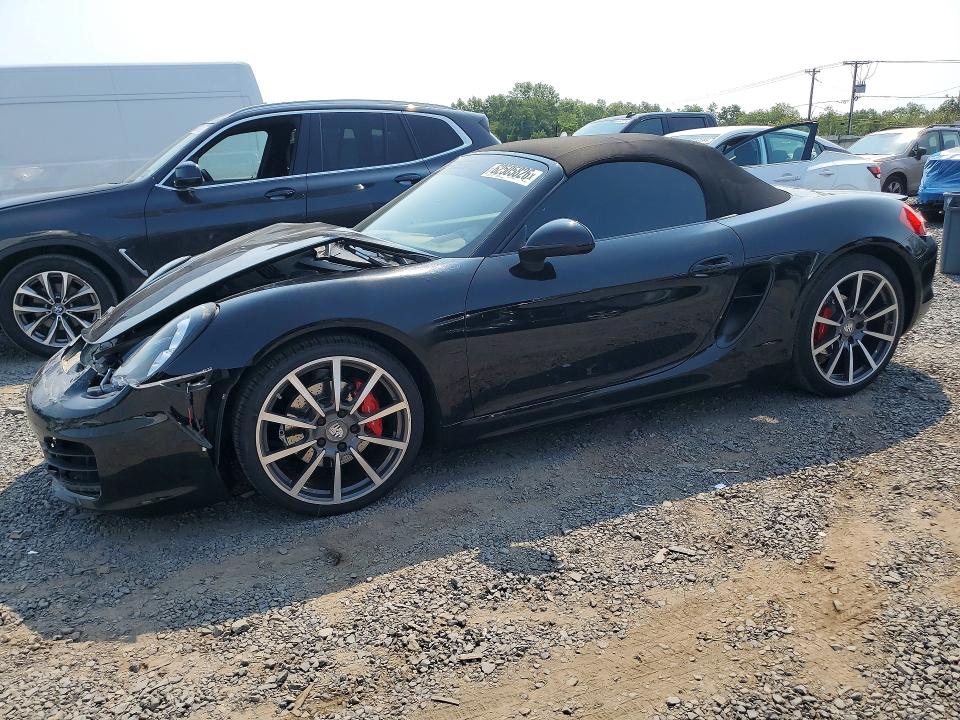 2014 Porsche Boxster VIN WP0CB2A84ES140443 — COPART salvage auction photo