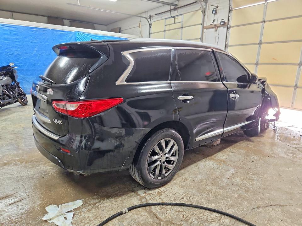 2014 Infiniti Qx60 VIN 5N1AL0MMXEC531300 COPART salvage auction — FRONT END, OH - CERTIFICATE OF TITLE, sold $80 on 2026-08-27 (photo 3)