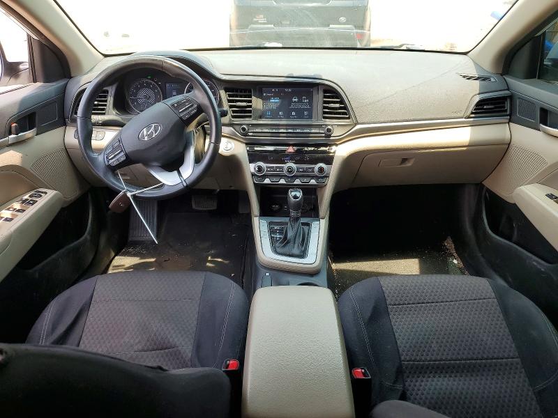 2020 Hyundai Elantra VIN 5NPD84LF1LH629369 COPART salvage auction — HAIL, Ca - Salvage Certificate, sold $275 on 2026-07-22 (photo 8)