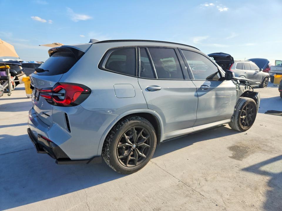 2024 BMW X3 VIN WBX57DP0XRN259564 COPART salvage auction — FRONT END, TX - SALVAGE VEHICLE TITLE, sold $25,250 on 2026-09-11 (photo 3)
