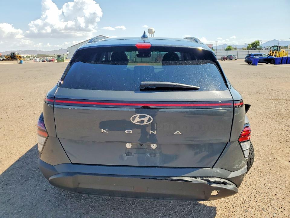 2026 Hyundai Kona VIN KM8HF3AB6TU435827 COPART salvage auction — REAR END, Ca - Certificate Of Title, sold $2,000 on 2026-07-27 (photo 6)