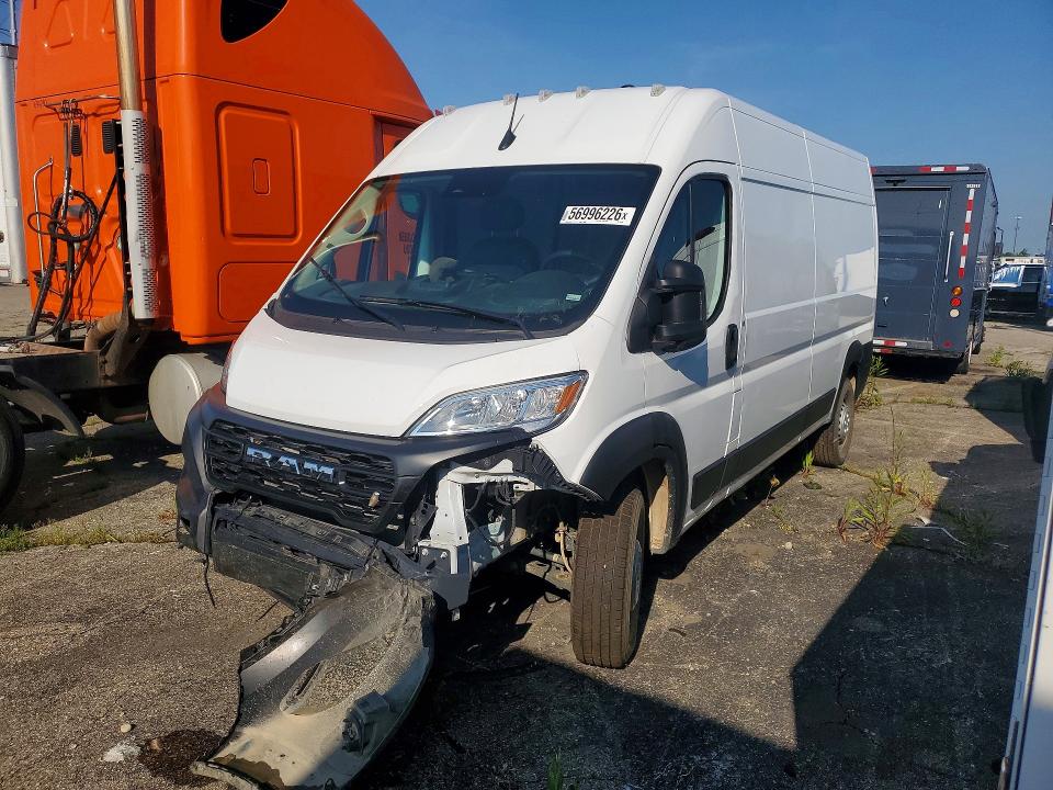 2025 Ram Promaster 2500 VIN 3C6LRVDG2SE503988 — COPART salvage auction photo