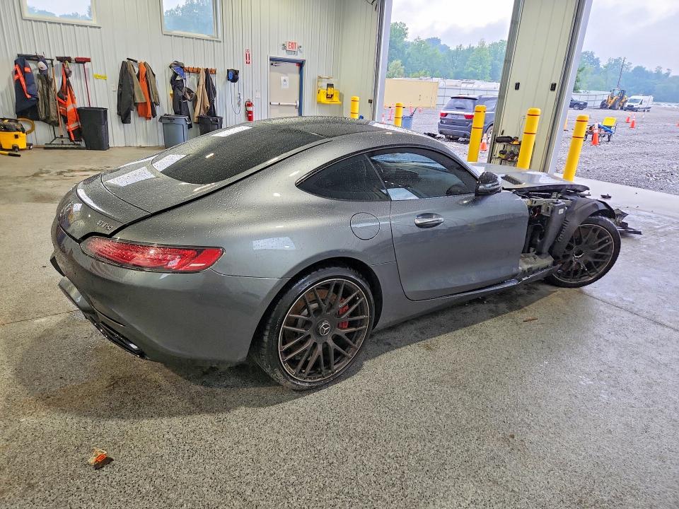 2017 Mercedes-benz AMG GT VIN WDDYJ7JA3HA012672 COPART salvage auction — FRONT END, Oh - Cert Of Title-Salvage, sold $30,750 on 2026-07-28 (photo 3)