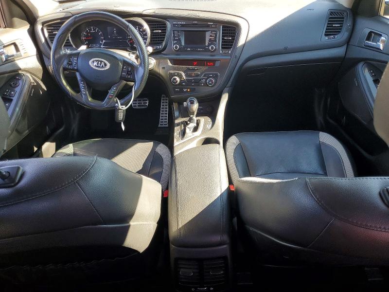 2013 Kia VIN 5XXGR4A64DG131595 COPART salvage auction — REAR END, CA - SALVAGE CERTIFICATE, sold $650 on 2026-07-24 (photo 8)