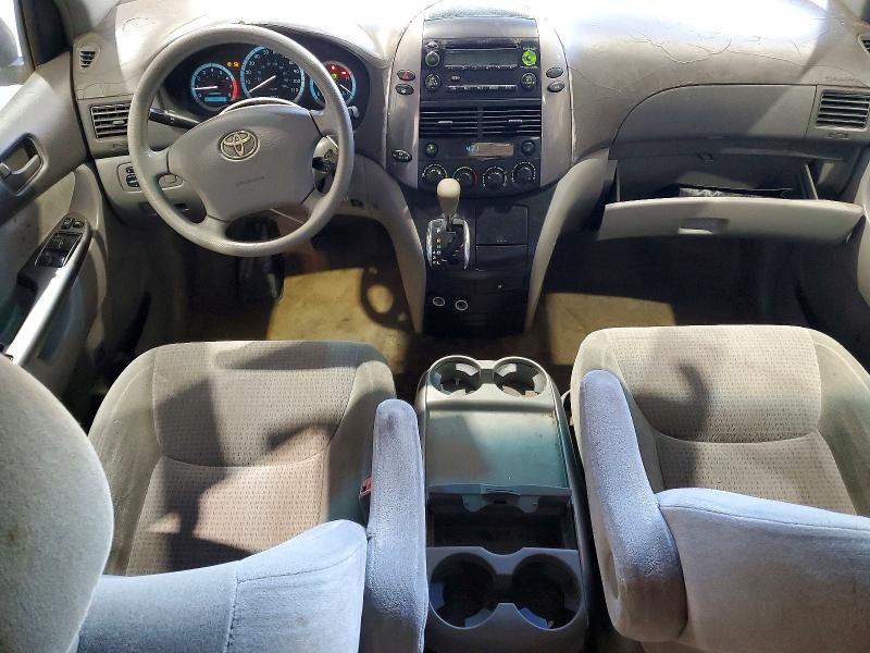 2009 Toyota Sienna VIN 5TDZK23C19S255706 COPART salvage auction — MECHANICAL, TX - CERTIFICATE OF TITLE, sold $775 on 2026-07-13 (photo 8)