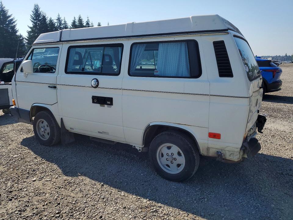 1990 Volkswagen Vanagon VIN WV2ZB0256LG116424 COPART salvage auction — REAR END, WA - BILL OF SALE, sold $6,100 on 2026-08-06 (photo 2)