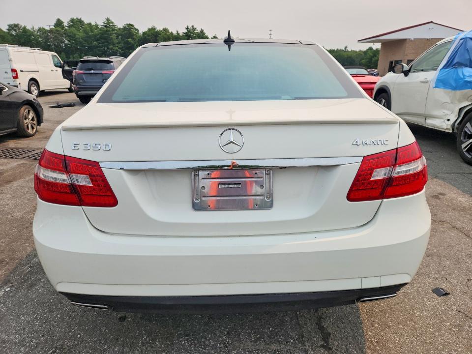 2011 Mercedes-benz E-klasse VIN WDDHF8HB2BA309509 COPART salvage auction — FRONT END, Ri - Salvage Certificate Of Title, sold $2,550 on 2026-08-18 (photo 6)