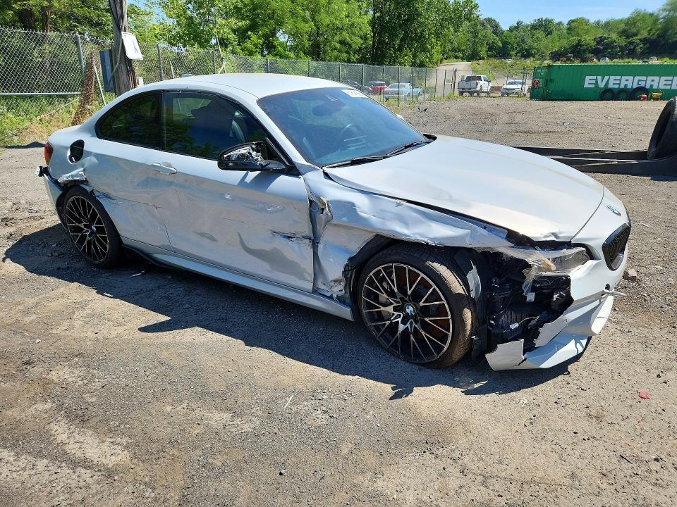 2020 BMW M2 VIN WBS2U7C06L7E15672 COPART salvage auction — SIDE, Il - Salvage Certificate, sold $9,000 on 2026-07-28 (photo 4)