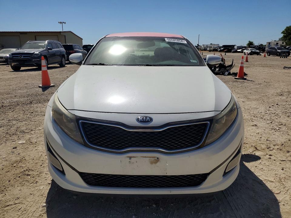 2015 Kia Optima VIN 5XXGN4A71FG409456 COPART salvage auction — MECHANICAL, Tx - Certificate Of Title, sold $625 on 2026-07-15 (photo 5)