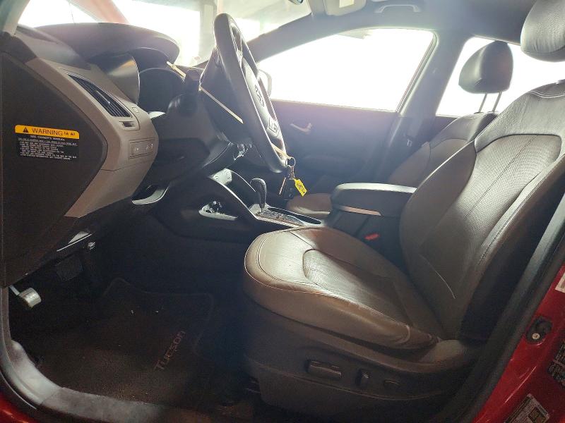 2011 Hyundai Tucson VIN KM8JU3AC9BU203916 COPART salvage auction — FRONT END, Ca - Salvage Certificate, sold $1,650 on 2026-07-30 (photo 7)