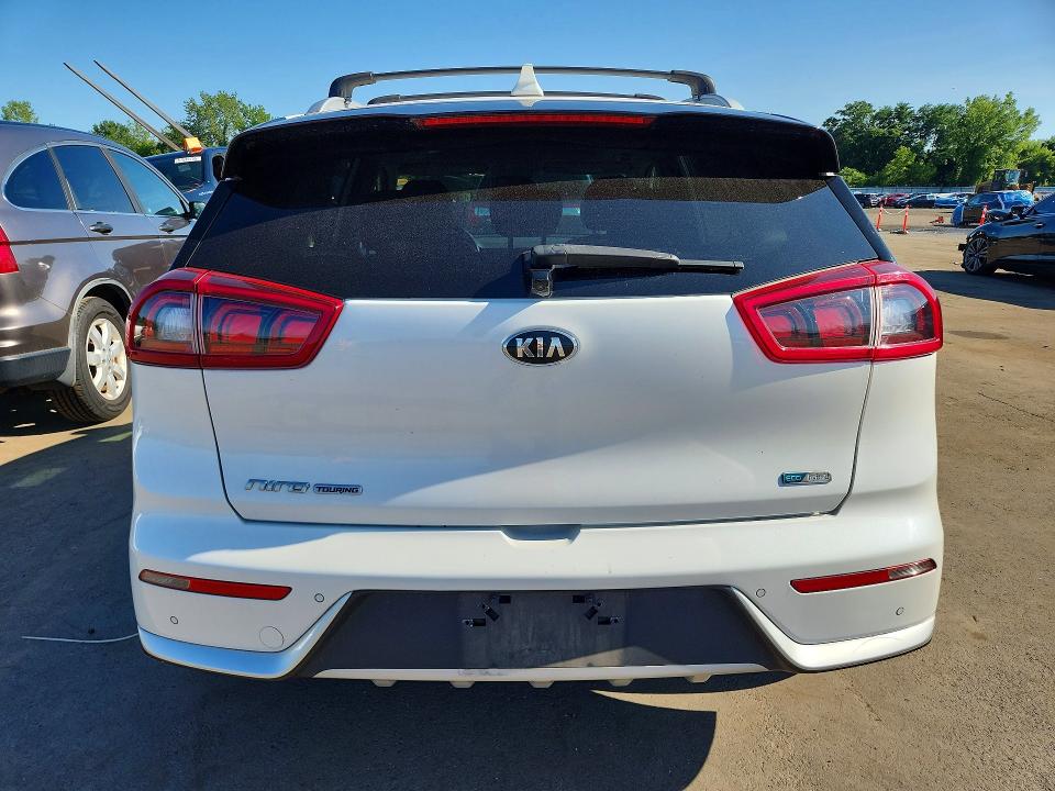 2019 Kia Niro VIN KNDCE3LC9K5245472 COPART salvage auction — FRONT END, Ct - Cert Of Title-Salvage, sold $500 on 2026-07-24 (photo 6)