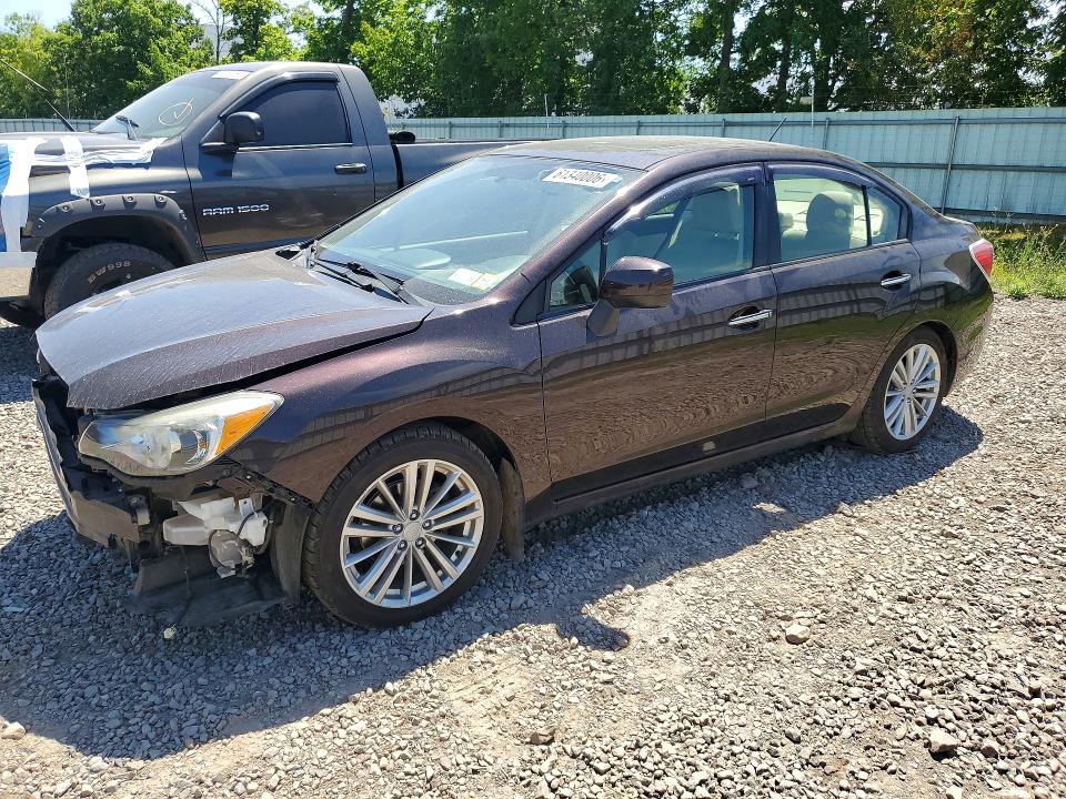 2013 Subaru Impreza VIN JF1GJAK68DH020772 COPART salvage auction — FRONT END, Ny - Mv-907A Salvage Certificate, sold $500 on 2026-07-22 (photo 1)