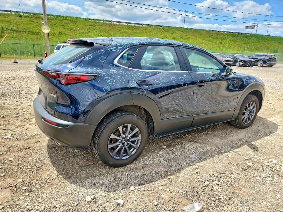 2024 Mazda Cx-30 VIN 3MVDMBAMXRM624173 COPART salvage auction — HAIL, Oh - Cert Of Title-Salvage, sold $9,100 on 2026-08-19 (photo 3)