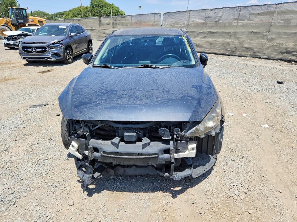 2014 Mazda 3 VIN JM1BM1T78E1214117 COPART salvage auction — FRONT END, Ca - App For Dup Clean Or Ac, sold $1,350 on 2026-07-31 (photo 5)