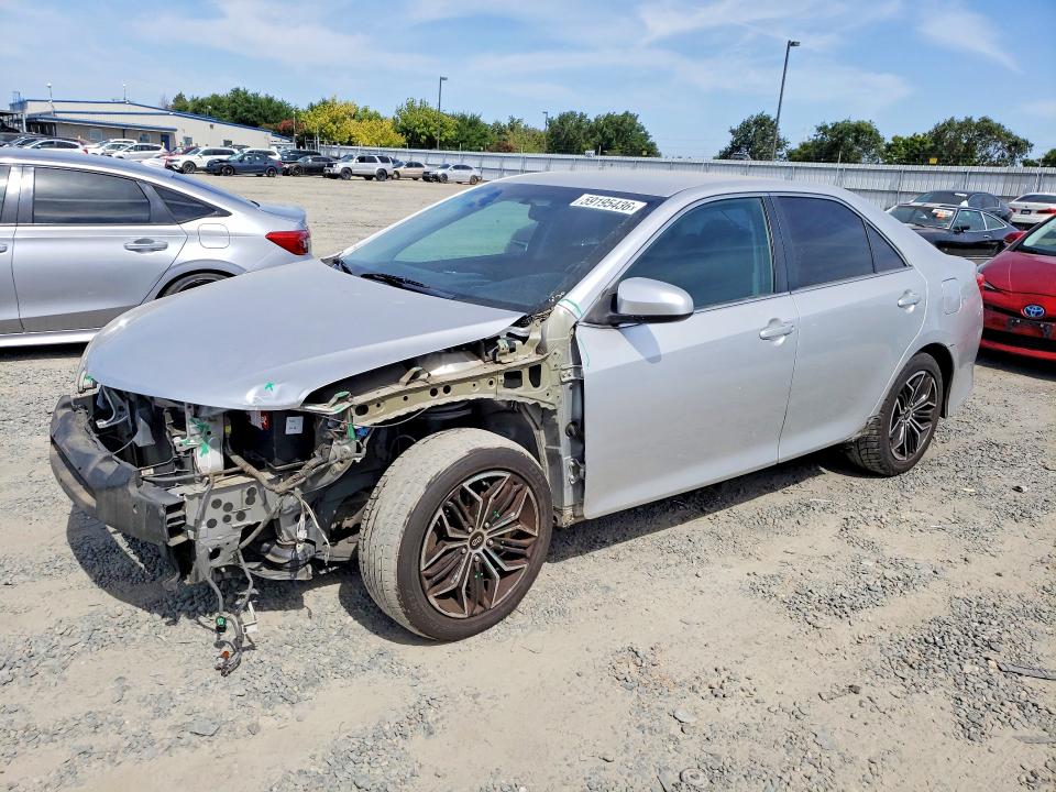 2013 Toyota Camry VIN 4T1BF1FK2DU265311 COPART salvage auction — FRONT END, Ca - Salvage Certificate, sold $2,500 on 2026-07-09 (photo 1)