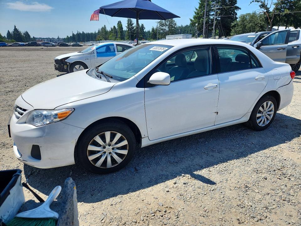 2013 Toyota Corolla VIN 5YFBU4EE3DP200326 COPART salvage auction — REAR END, WA - BILL OF SALE, sold $550 on 2026-07-21 (photo 1)