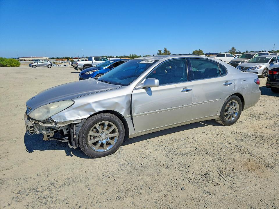 2004 Lexus Es 330 VIN JTHBA30G740007987 COPART salvage auction — FRONT END, CA - SALVAGE CERTIFICATE, sold $50 on 2026-07-28 (photo 1)