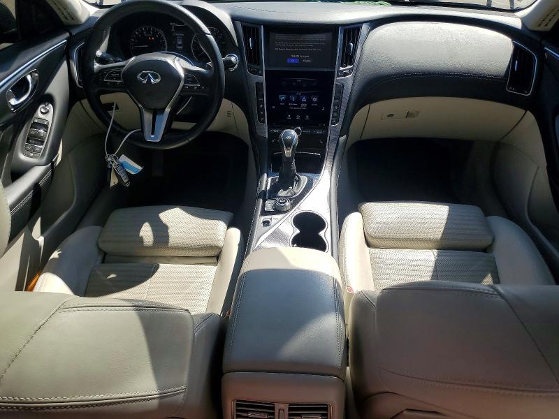 2018 Infiniti Q50 VIN JN1EV7AP9JM358528 COPART salvage auction — REAR END, Salvage Title, sold $9,100 on 2026-07-20 (photo 8)