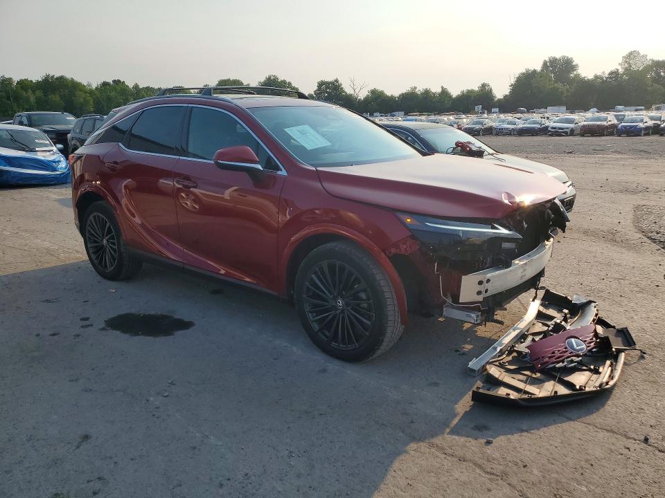 2024 Lexus Rx VIN 2T2BAMCA0RC088581 COPART salvage auction — FRONT END, Ny - Mv-907A Salvage Certificate, sold $29,500 on 2026-07-28 (photo 4)