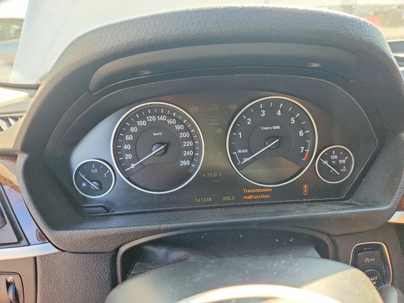 2012 BMW 3 series VIN WBA3B1C55CF461214 COPART salvage auction — MECHANICAL, ON - PERMIT NO BRAND - UNFIT, sold $675 on 2026-08-18 (photo 9)