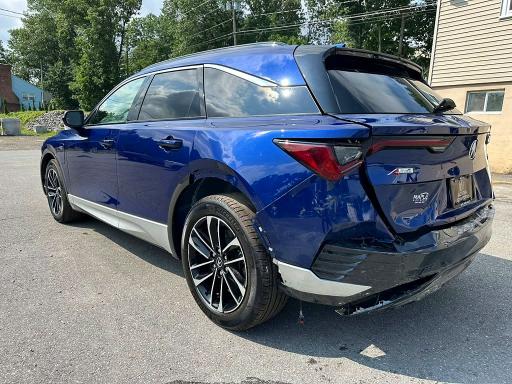 2024 Acura Zdx VIN 4W5KHNRL1RZ508811 COPART salvage auction — REAR END, Ny - Certificate Of Title, sold $18,100 on 2026-07-30 (photo 2)