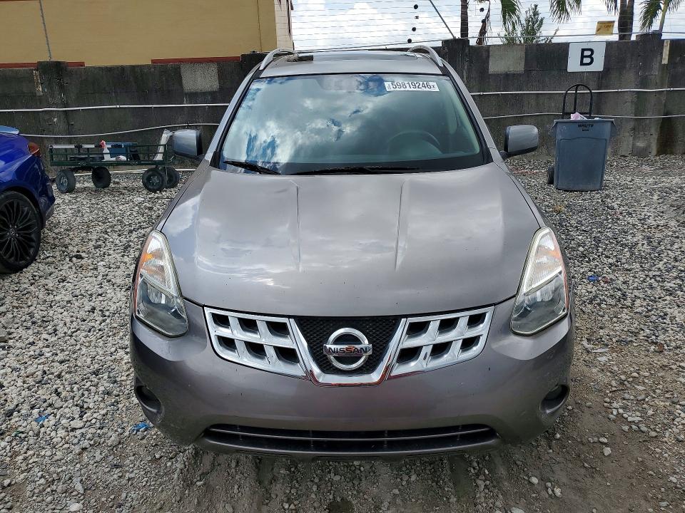 2013 Nissan Rogue VIN JN8AS5MV5DW134186 COPART salvage auction — MINOR DENT/SCRATCHES, Fl - Certificate Of Title, sold $775 on 2026-07-21 (photo 5)