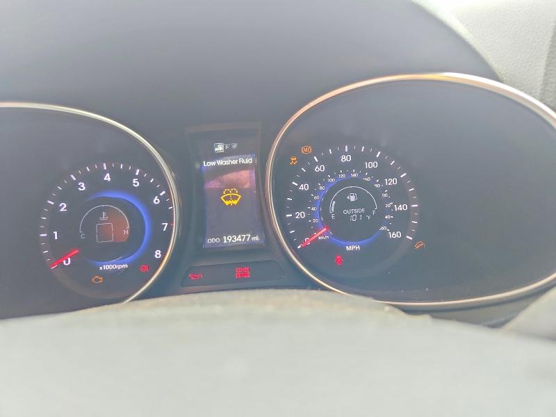 2013 Hyundai Santa fe VIN KM8SR4HF0DU033704 COPART salvage auction — MINOR DENT/SCRATCHES, NC - DEALER ONLY CLEAN TITLE, sold $1,400 on 2026-07-22 (photo 9)