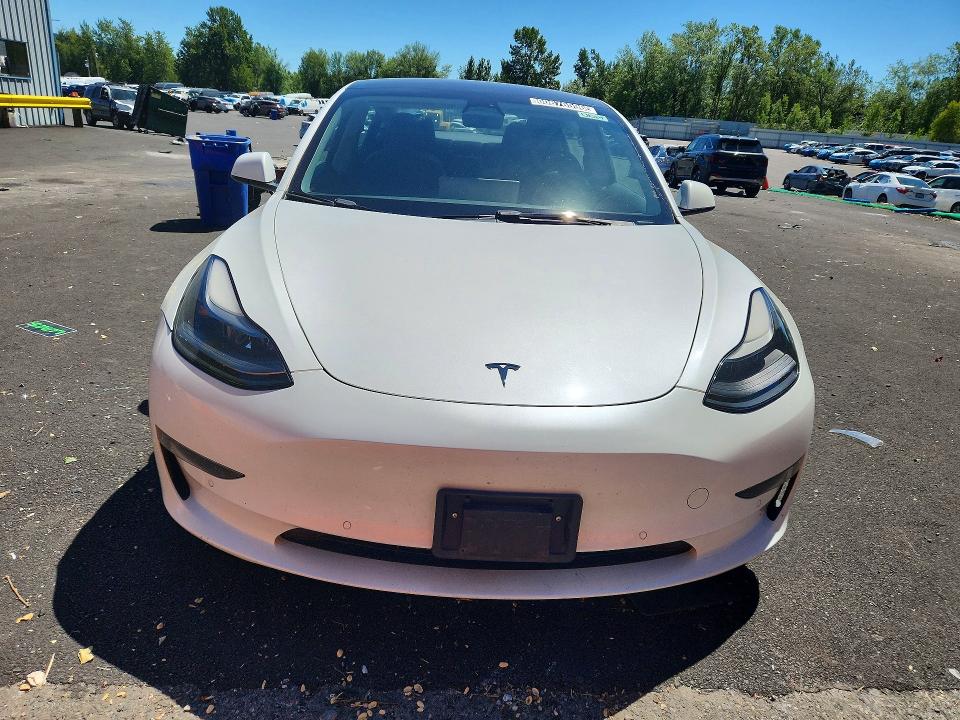 2022 Tesla Model 3 VIN 5YJ3E1EA5NF285731 COPART salvage auction — FRONT END, CA - CERTIFICATE OF TITLE, sold $250 on 2026-07-22 (photo 5)