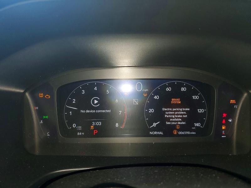 2026 Honda Cr-v VIN 7FARS4H76TE005112 COPART salvage auction — FRONT END, Pa - Certificate Of Salvage, sold $9,300 on 2026-07-22 (photo 9)