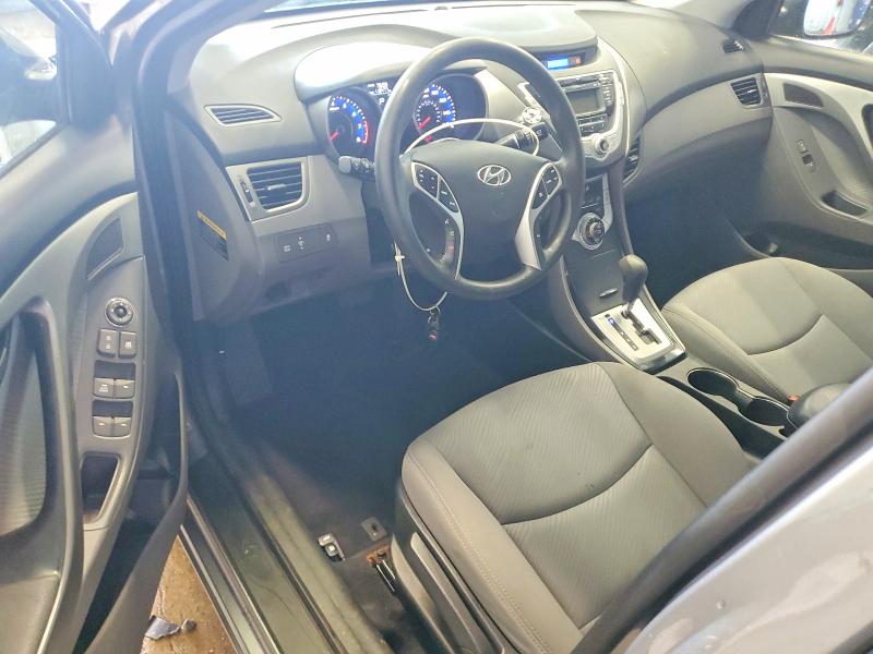 2012 Hyundai Elantra VIN KMHDH4AE8CU387921 COPART salvage auction — MECHANICAL, WV - CERTIFICATE OF TITLE, sold $575 on 2026-07-22 (photo 8)