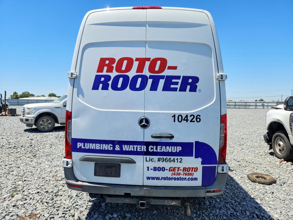 2020 Mercedes-benz Sprinter VIN W1W4EBHY9LP208547 COPART salvage auction — FRONT END, Ca - Salvage Certificate, sold $2,300 on 2026-07-22 (photo 6)