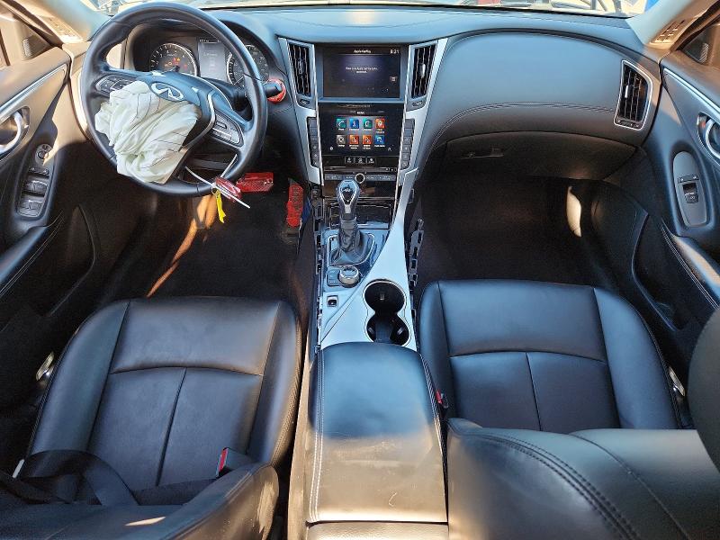 2020 Infiniti Q50 VIN JN1EV7AR2LM255357 COPART salvage auction — REAR END, Ny - Mv-907A Salvage Certificate, sold $80 on 2026-07-29 (photo 8)