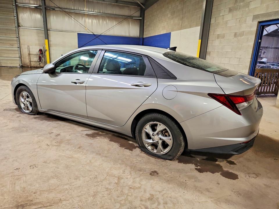 2021 Hyundai Elantra VIN 5NPLL4AG7MH032105 COPART salvage auction — UNDERCARRIAGE, Pa - Certificate Of Salvage, sold $15 on 2026-07-29 (photo 2)