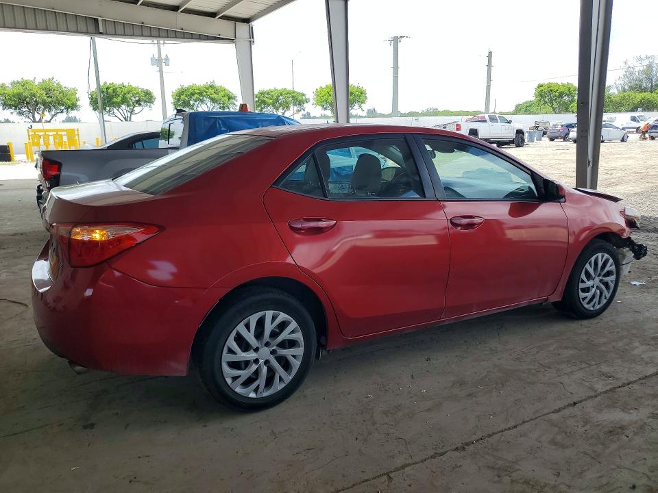 2017 Toyota Corolla VIN 5YFBURHE1HP668814 COPART salvage auction — FRONT END, Fl - Cert Of Title Slvg Rebuildable, sold $275 on 2026-07-22 (photo 3)