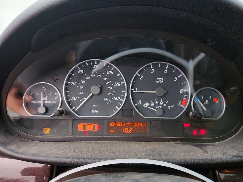 2005 BMW 3er VIN WBABD53485PD99750 COPART salvage auction — FRONT END, Vt - Cert Of Title-Salvage Vehicle, sold $1,950 on 2026-08-03 (photo 9)