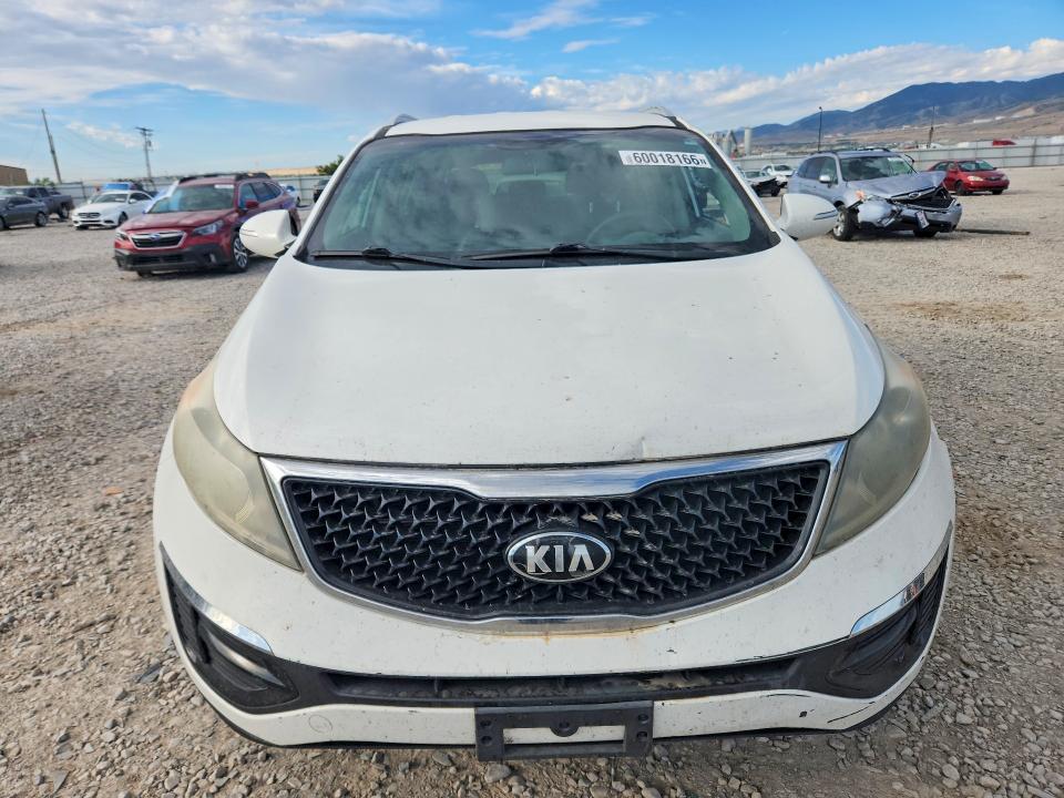 2015 Kia Sportage VIN KNDPB3ACXF7678709 COPART salvage auction — MINOR DENT/SCRATCHES, Ut - Certificate Of Title, sold $1,300 on 2026-07-31 (photo 5)
